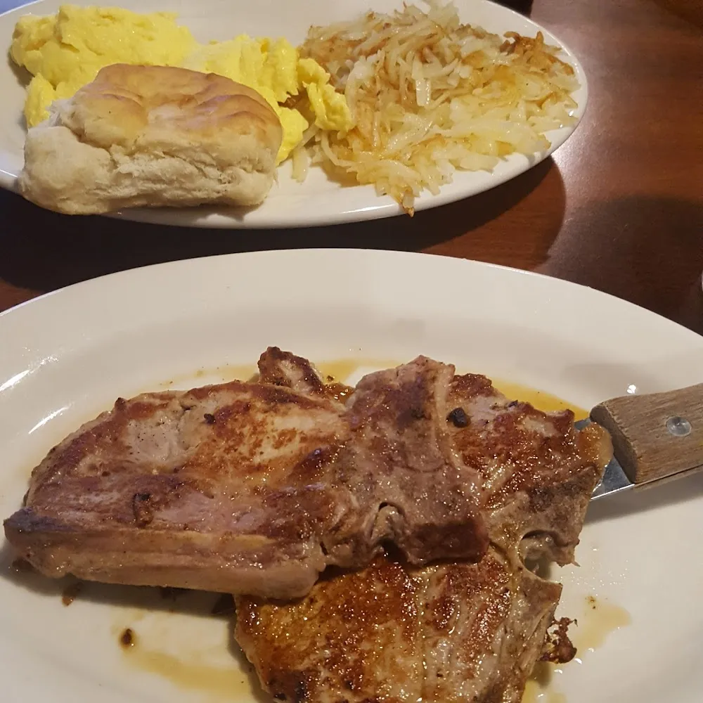 Eggs Hash Brown and a Biscuit